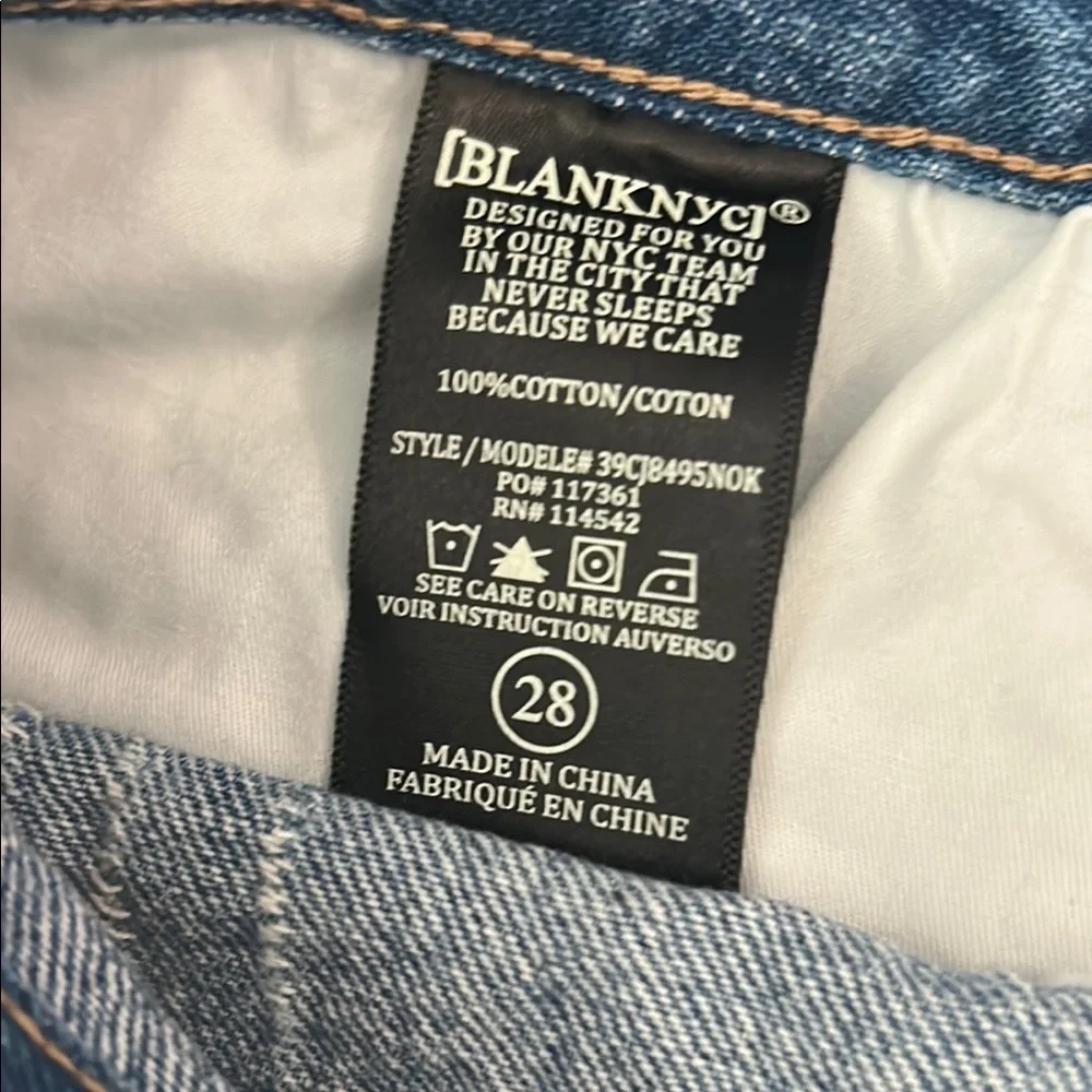 BlankNYC Distressed Denim Jean Shorts